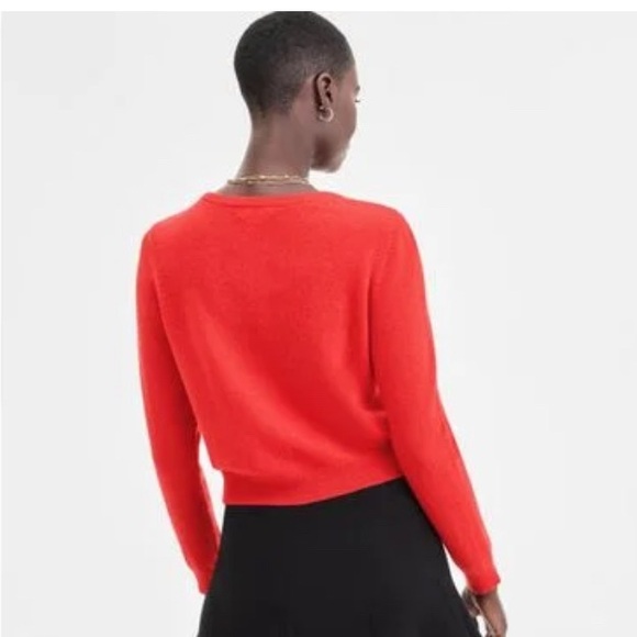 NEW Macy’s Cashmere Charter Club Women's Crewneck Cardigan Size XL - Picture 3 of 4